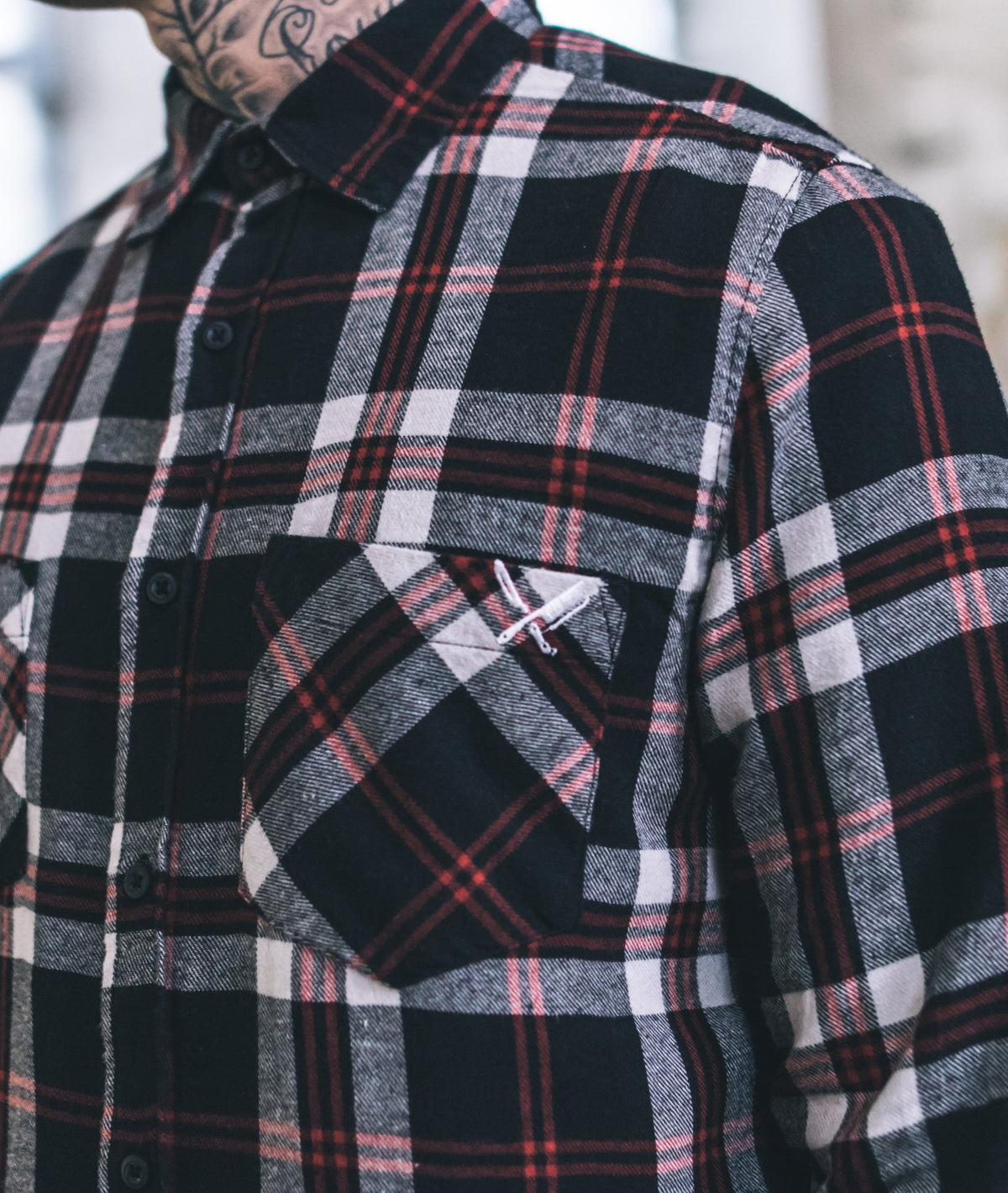 Classic Flanell Shirt flanell shirt by Distorted People
