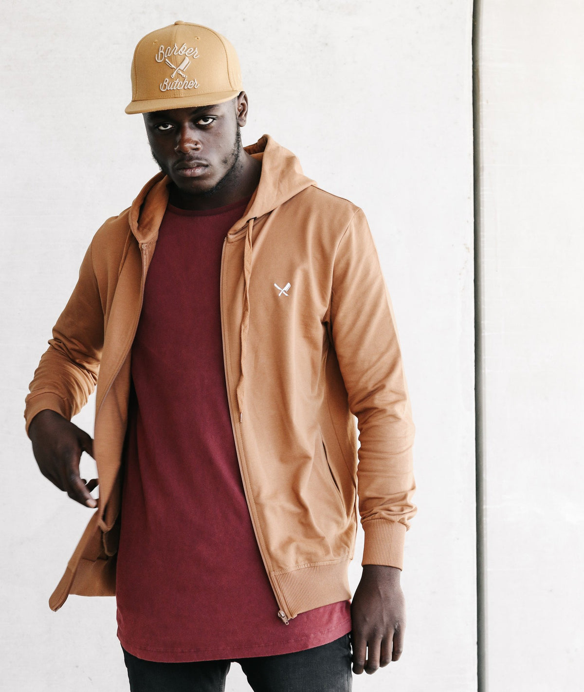 CLASSIC ZIPPER hoodie by Distorted People