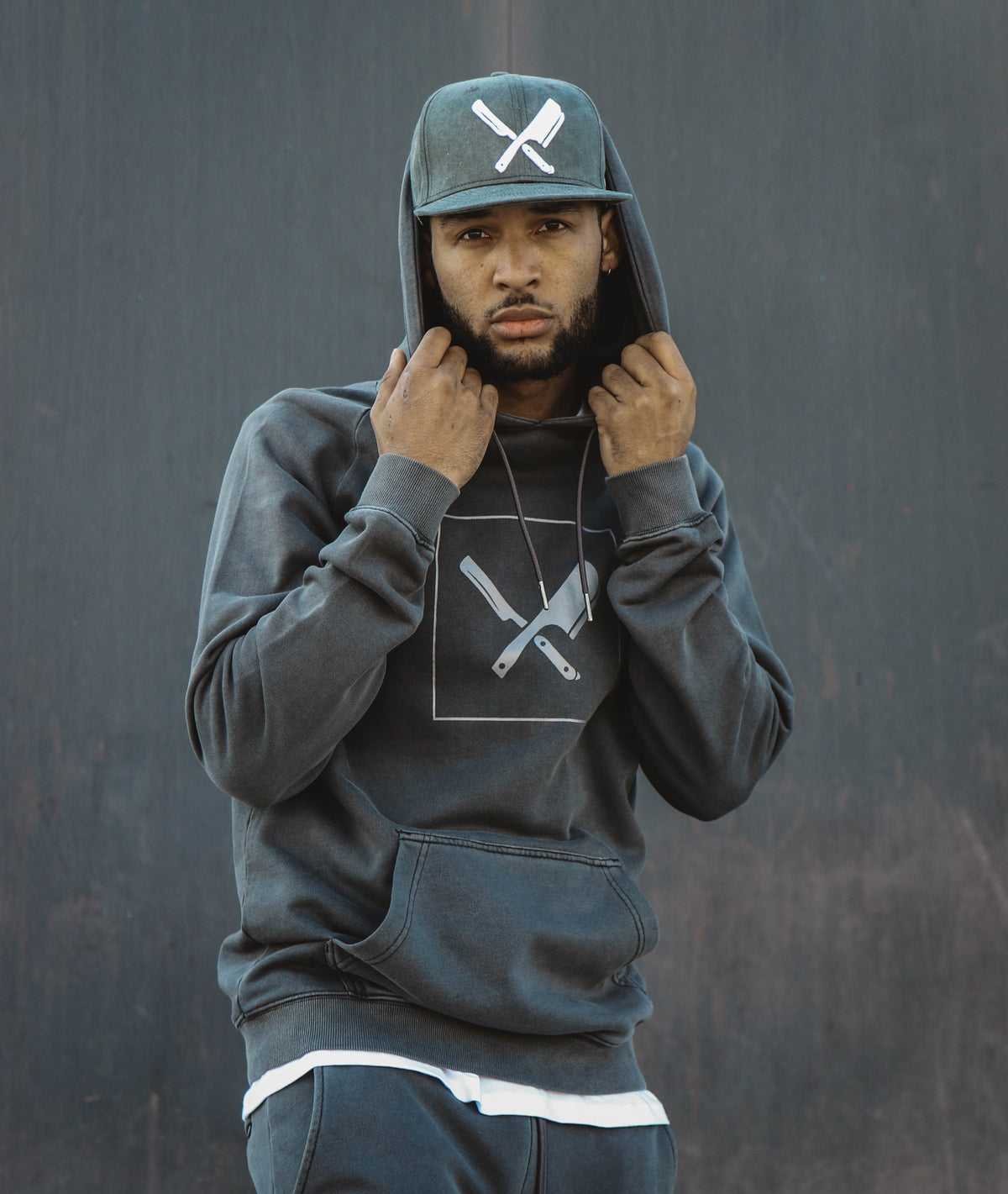 Blades Box Logo Hoodie