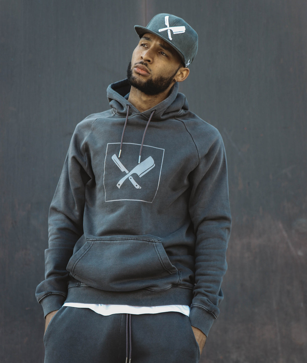 Blades Box Logo Hoodie