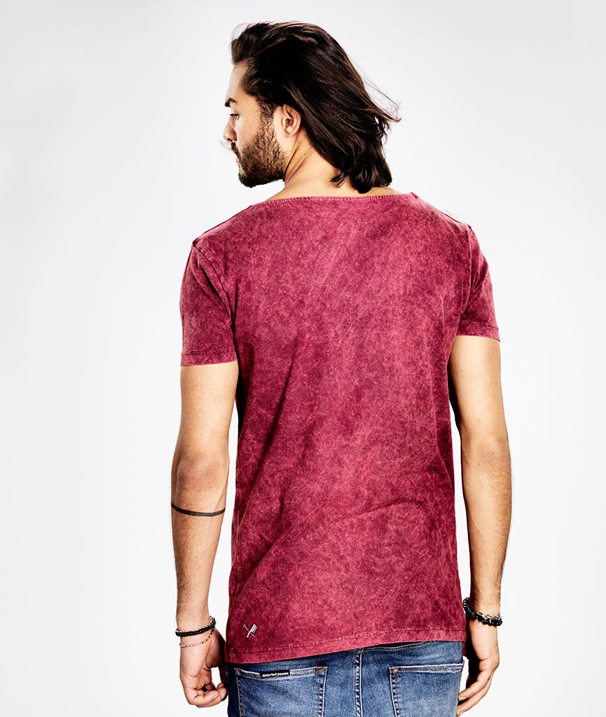 CUTTED NECK cutted grand neck t-shirt by Distorted People