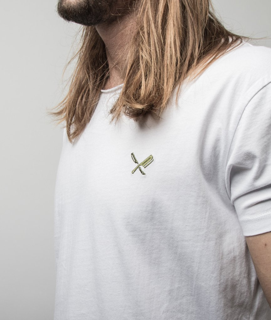 Cutted Neck Camo Team long t-shirt by Distorted People