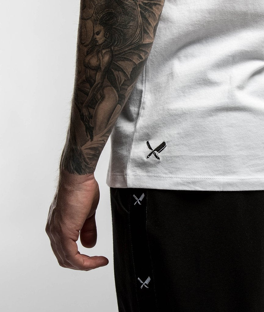 Box Blades Grand Crew Neck t-shirt by Distorted People