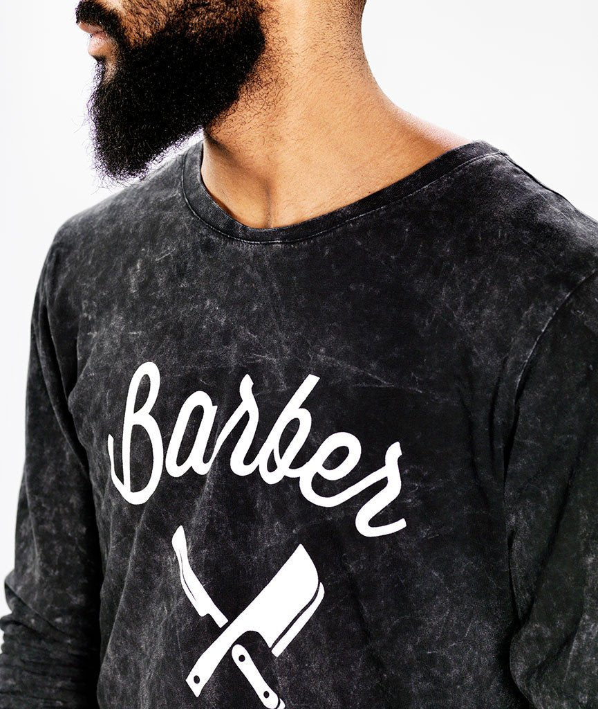 BB BLADES crew neck Longsleeve by Distorted People