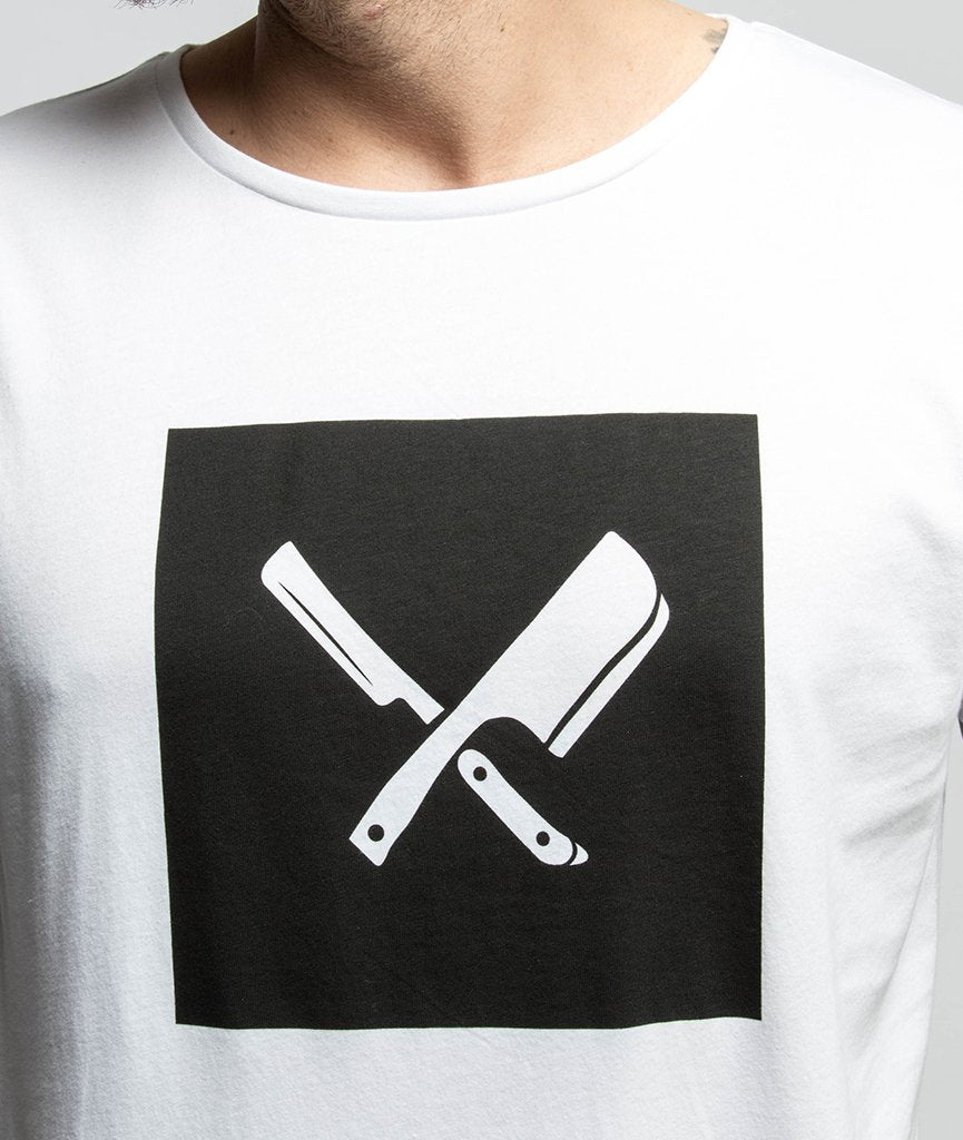 Box Blades Grand Crew Neck t-shirt by Distorted People