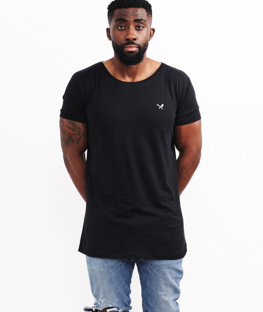 BLADES grand neck T-Shirt by Distorted People