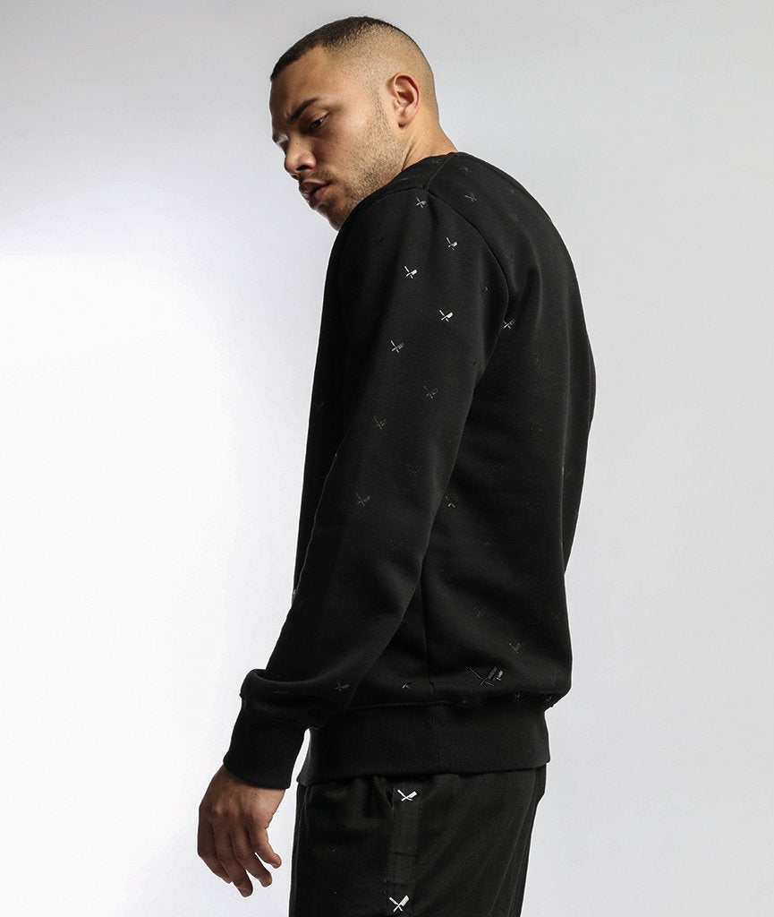 Decade Allover Crewneck Sweater sweatshirt by Distorted People