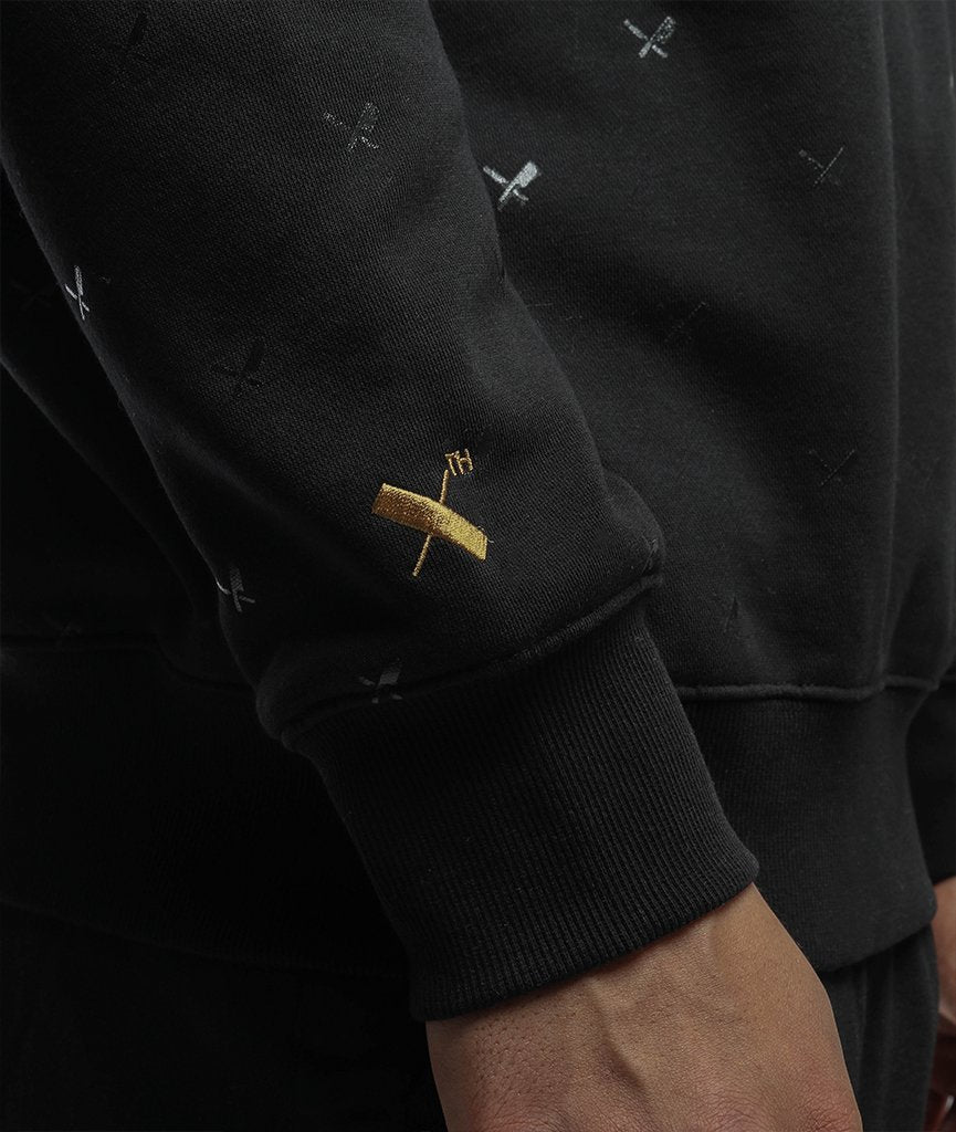 Decade Allover Crewneck Sweater sweatshirt by Distorted People