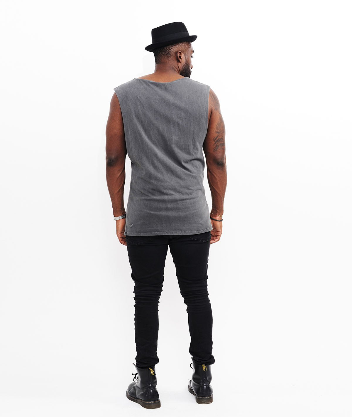 BB BLADES cutted grand neck Tank Top by Distorted People