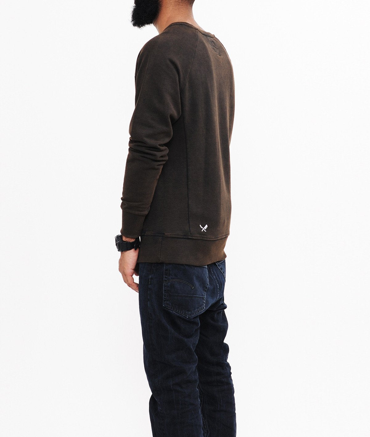 BB BLADES grand neck Sweatshirt by Distorted People