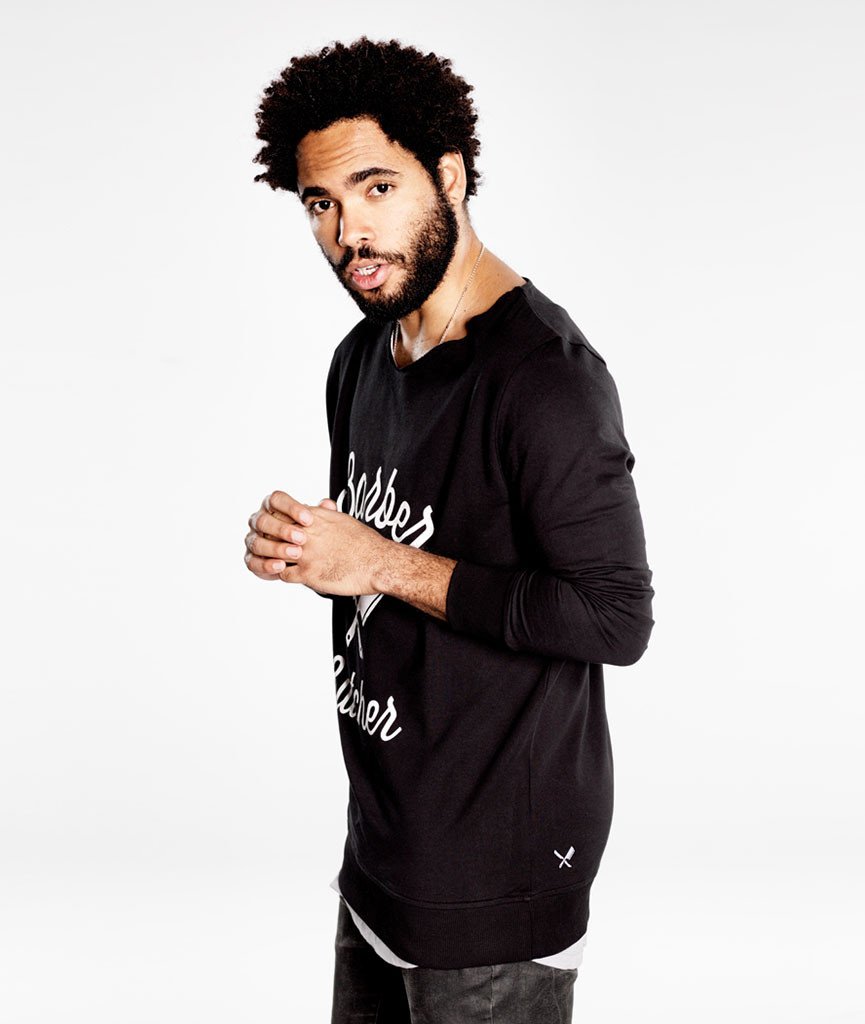 BB BLADES CUTTED NECK sweatshirt by Distorted People