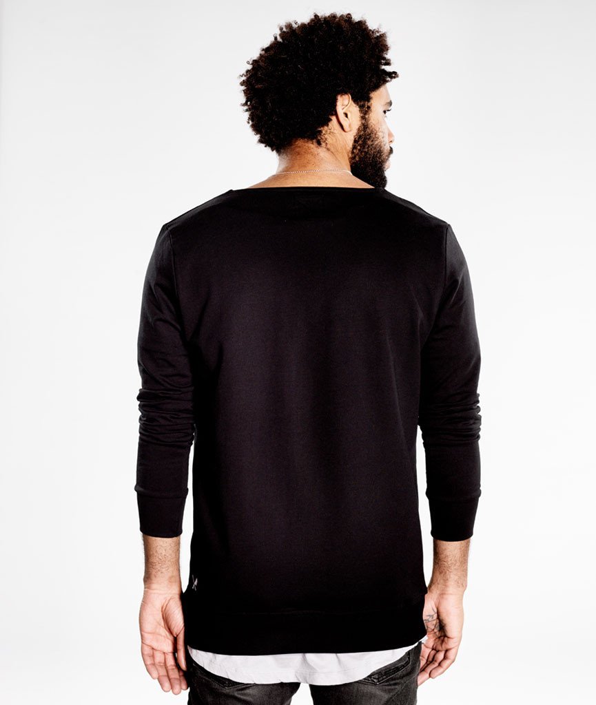 BB BLADES CUTTED NECK sweatshirt by Distorted People
