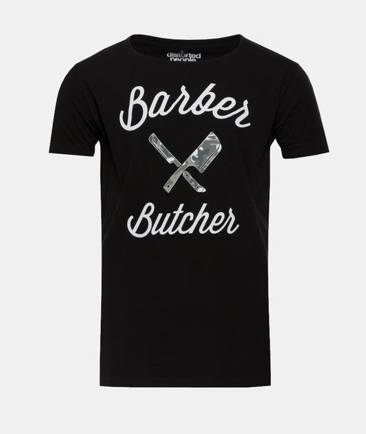 BB Blades Camo Cutted Neck t-shirt by Distorted People