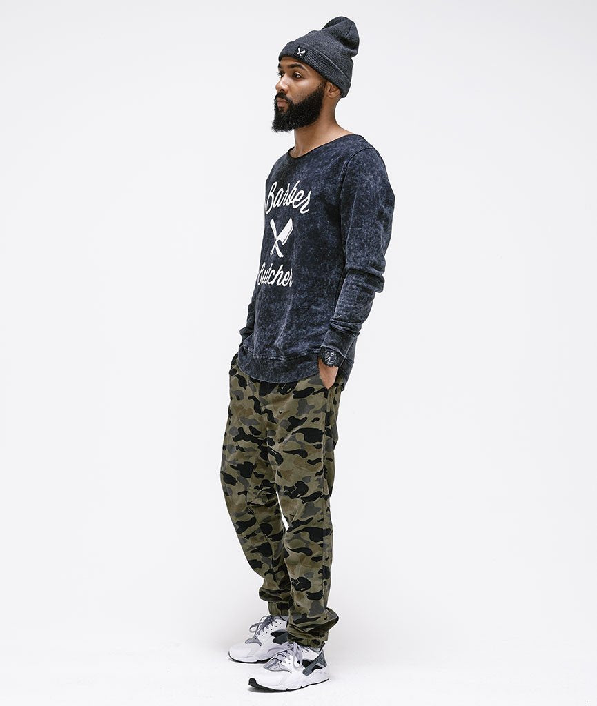 BB BLADES CUTTED NECK sweatshirt by Distorted People