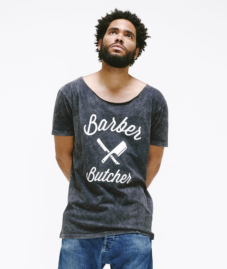 BB BLADES CUTTED NECK t-shirt by Distorted People