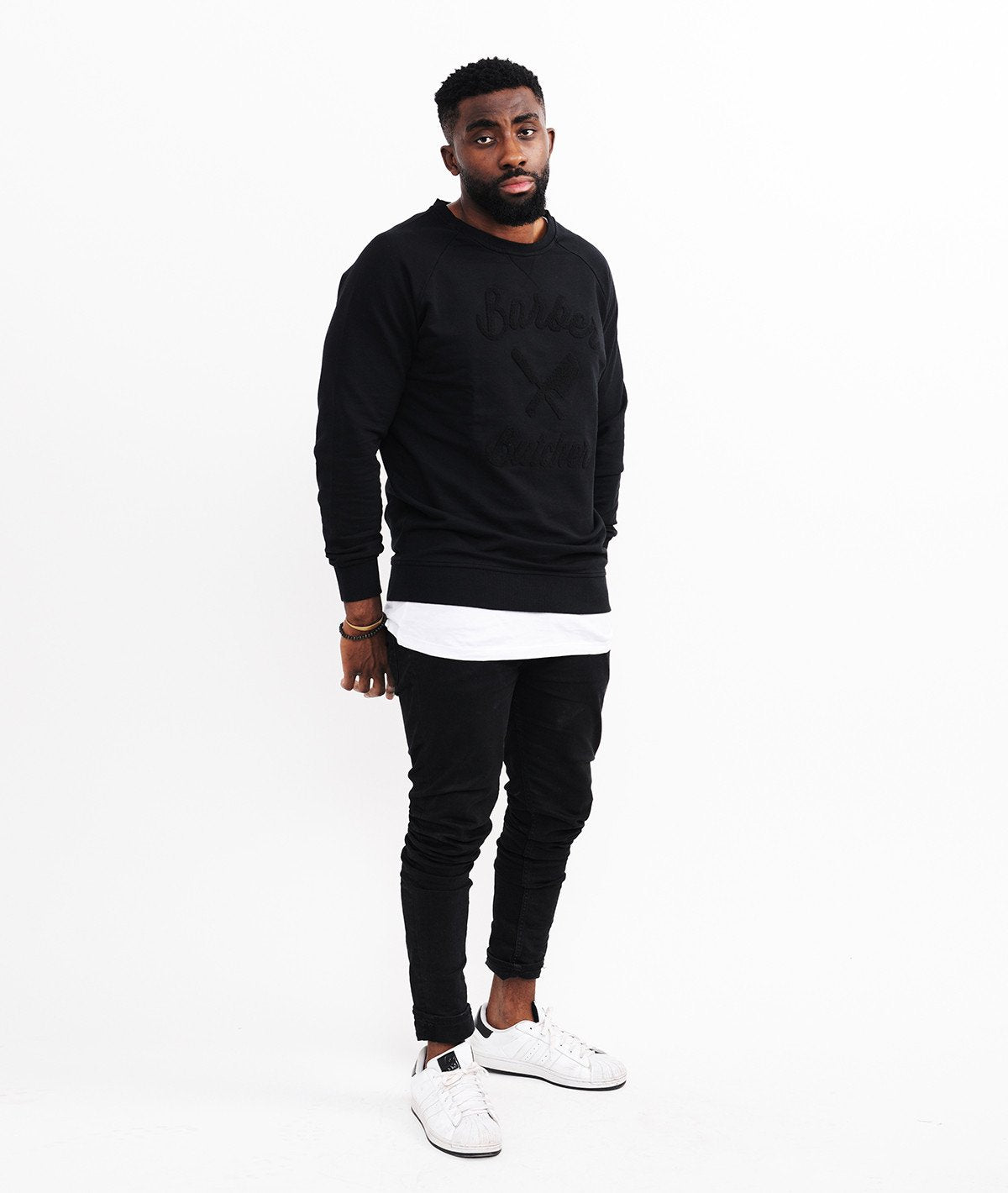 BB Blades grand neck Sweatshirt by Distorted People