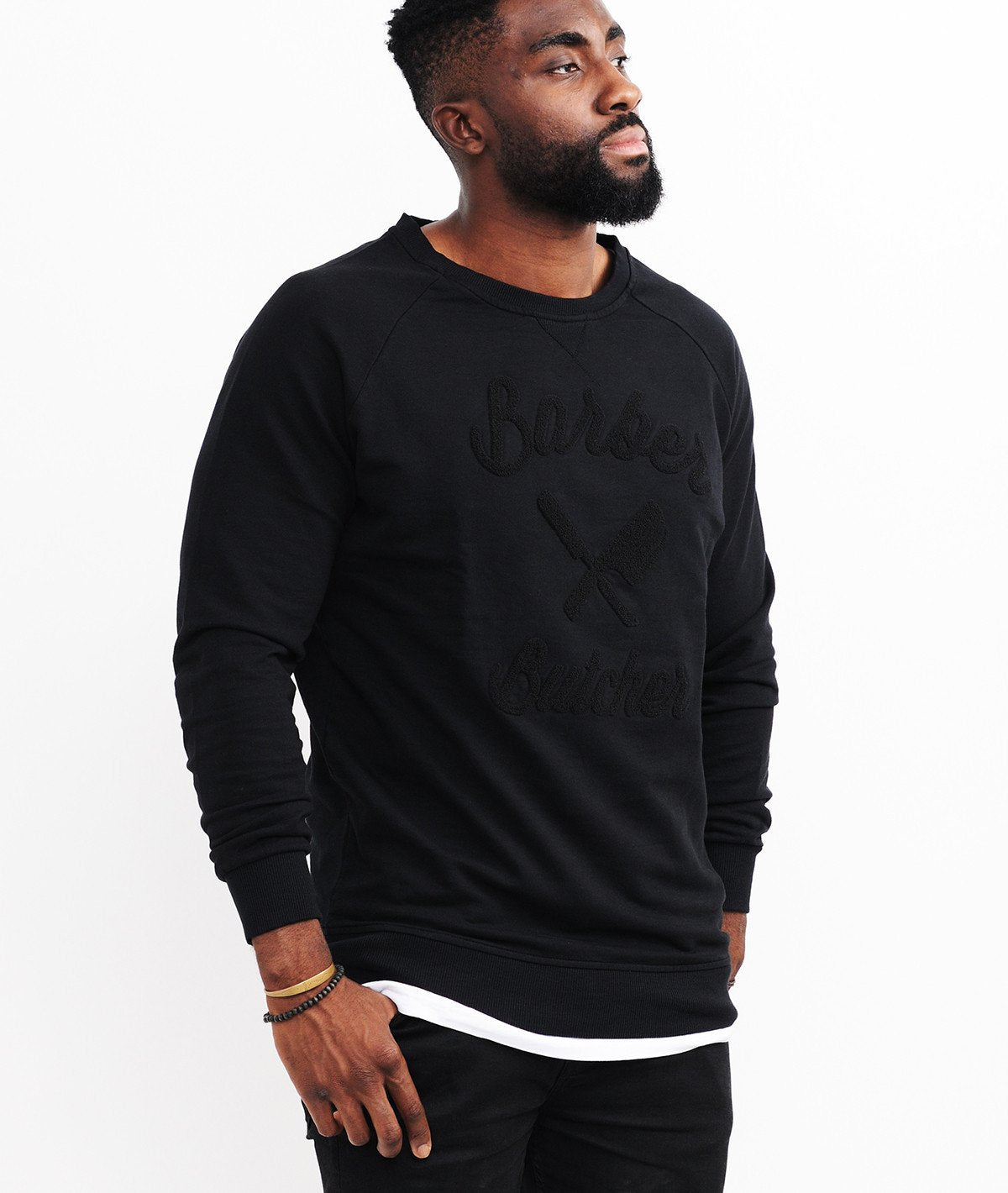 BB Blades grand neck Sweatshirt by Distorted People