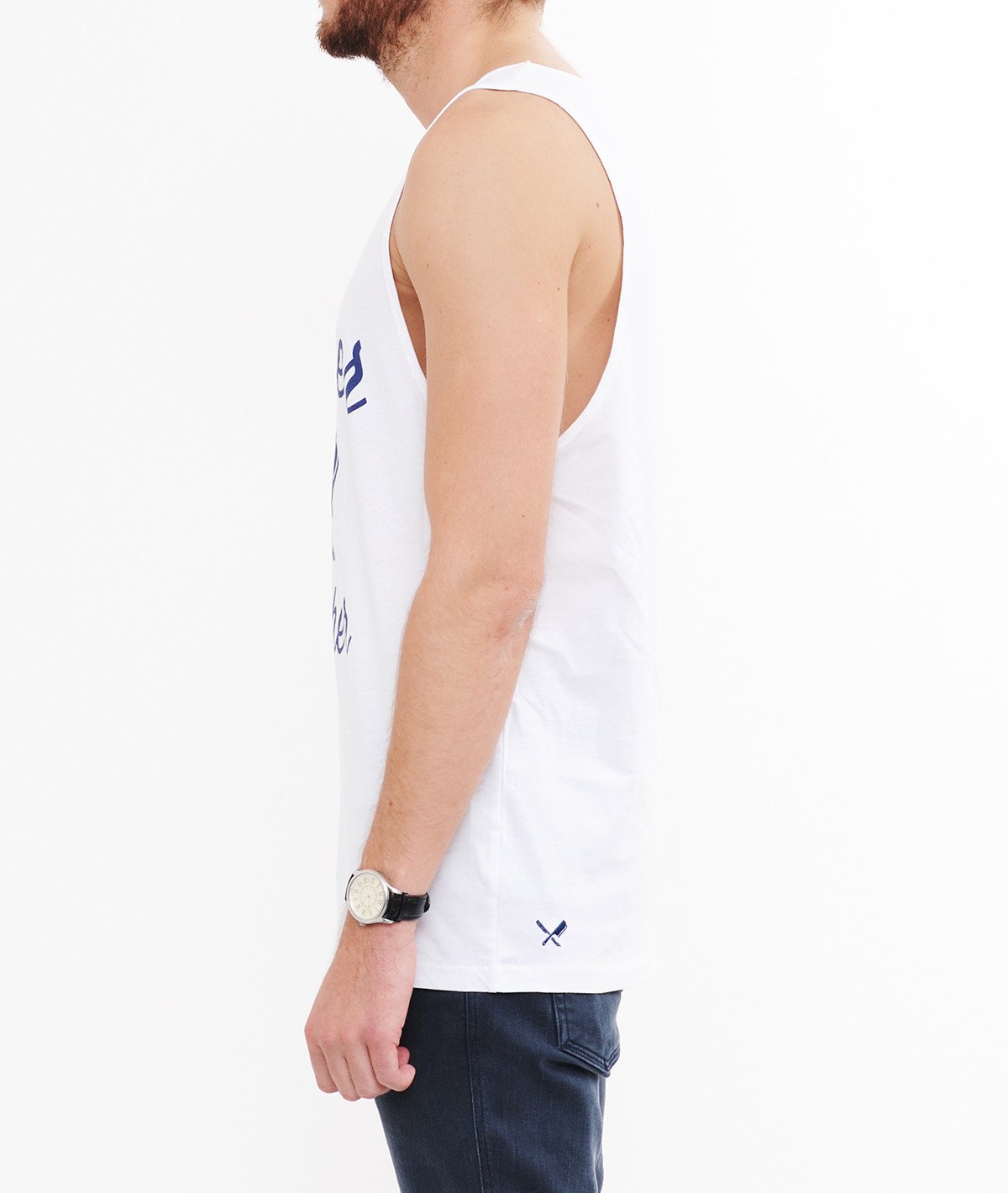 BB BLADES grand neck Tank Top by Distorted People