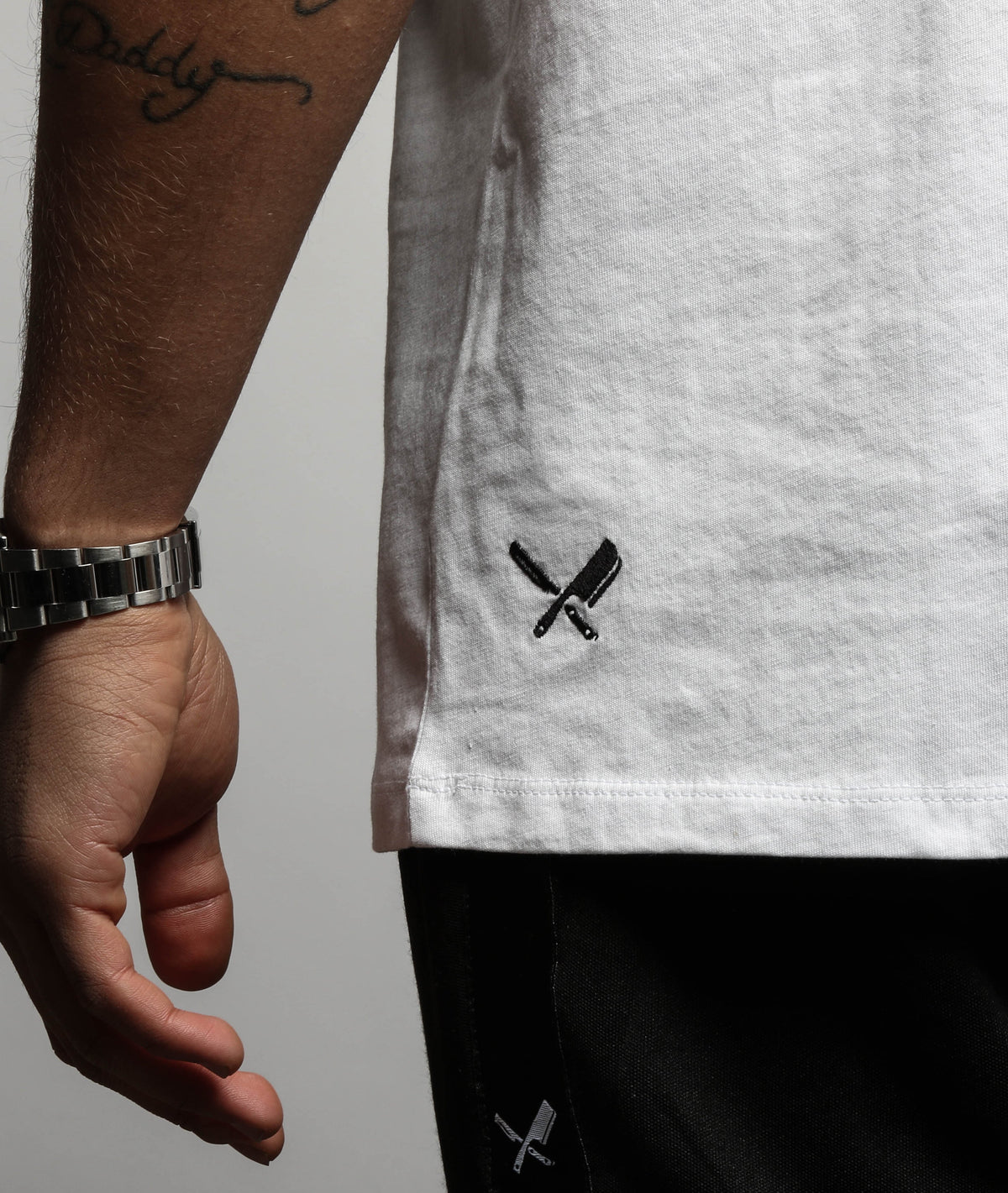 Decade Framed Blades grand crew neck t-shirt by Distorted People