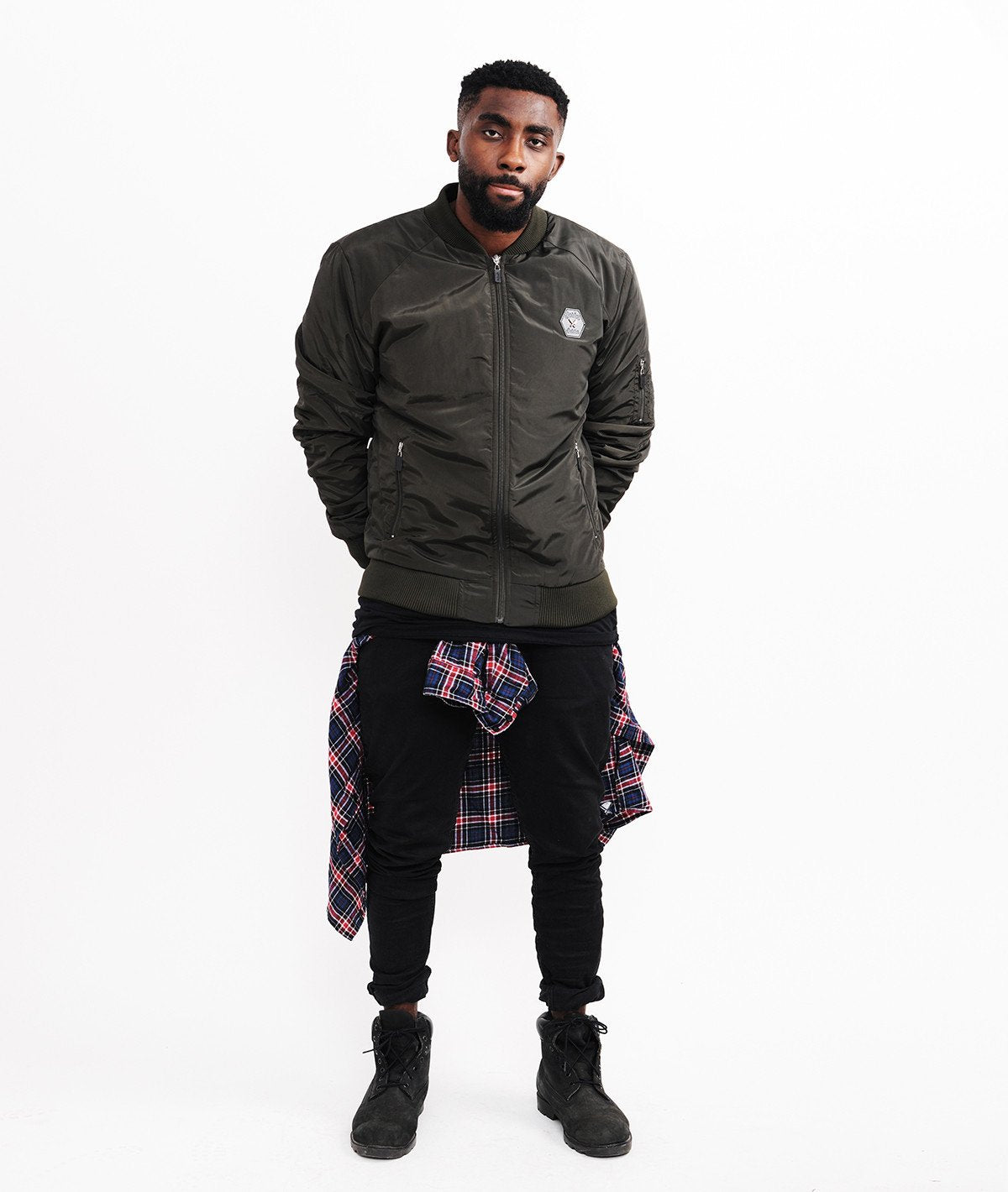 DP BOMBERJACKET slim cut bomber jacket by Distorted People