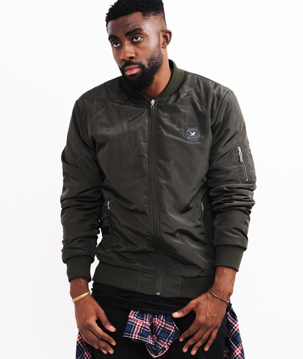DP BOMBERJACKET slim cut bomber jacket by Distorted People