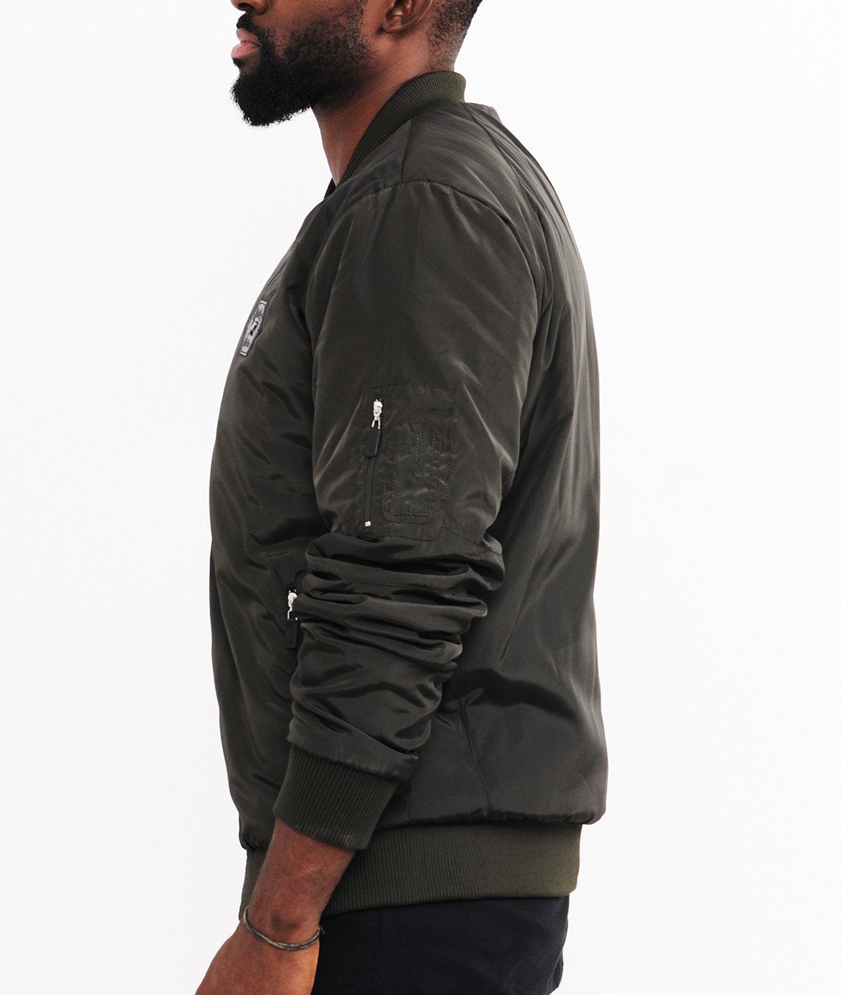 DP BOMBERJACKET slim cut bomber jacket by Distorted People