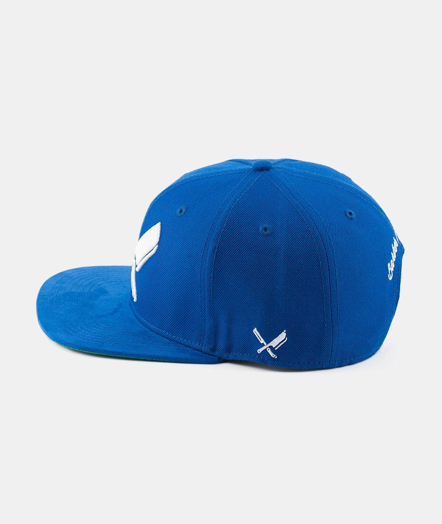 BARBER & BUTCHER snapback cap by Distorted People