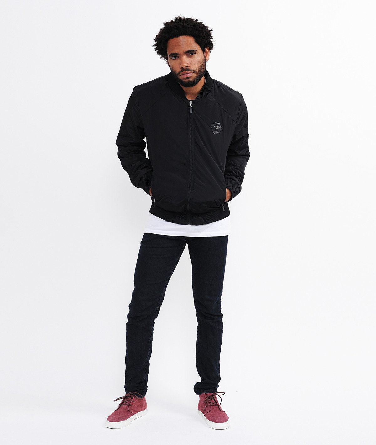 DP BOMBERJACKET slim cut bomber jacket by Distorted People