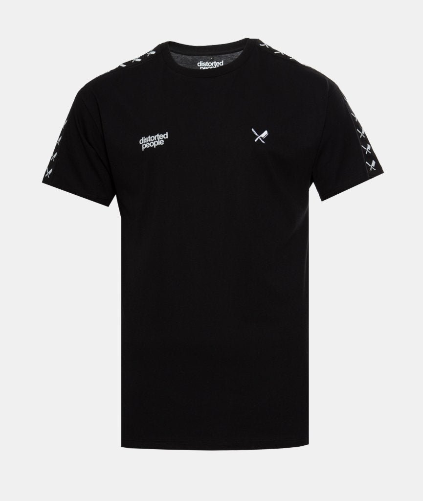 Taped Crew Neck t-shirt by Distorted People