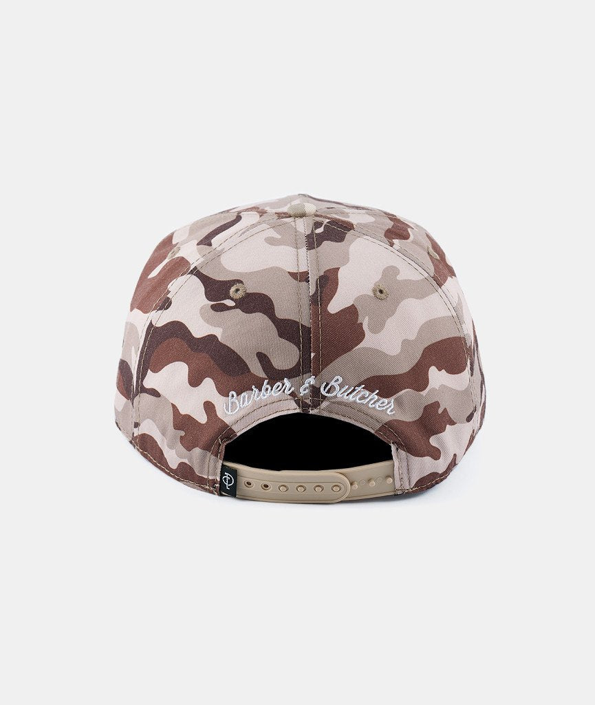 Barber & Butcher snapback cap by Distorted People