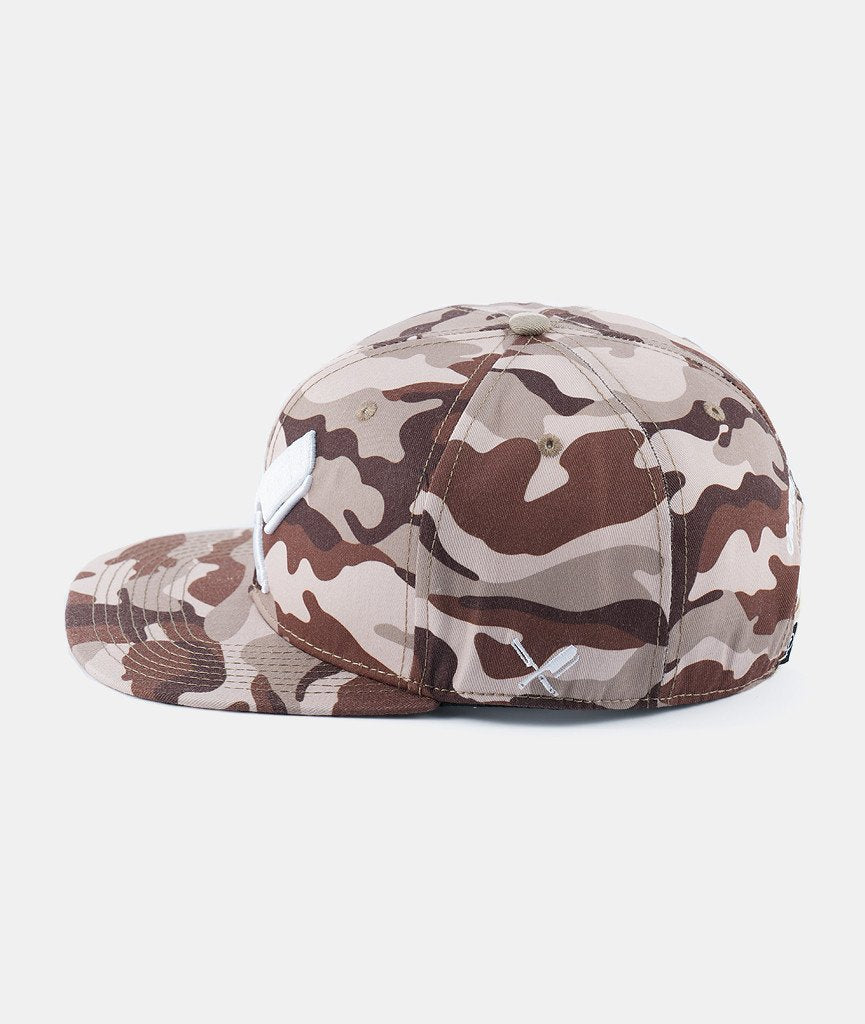 Barber & Butcher snapback cap by Distorted People