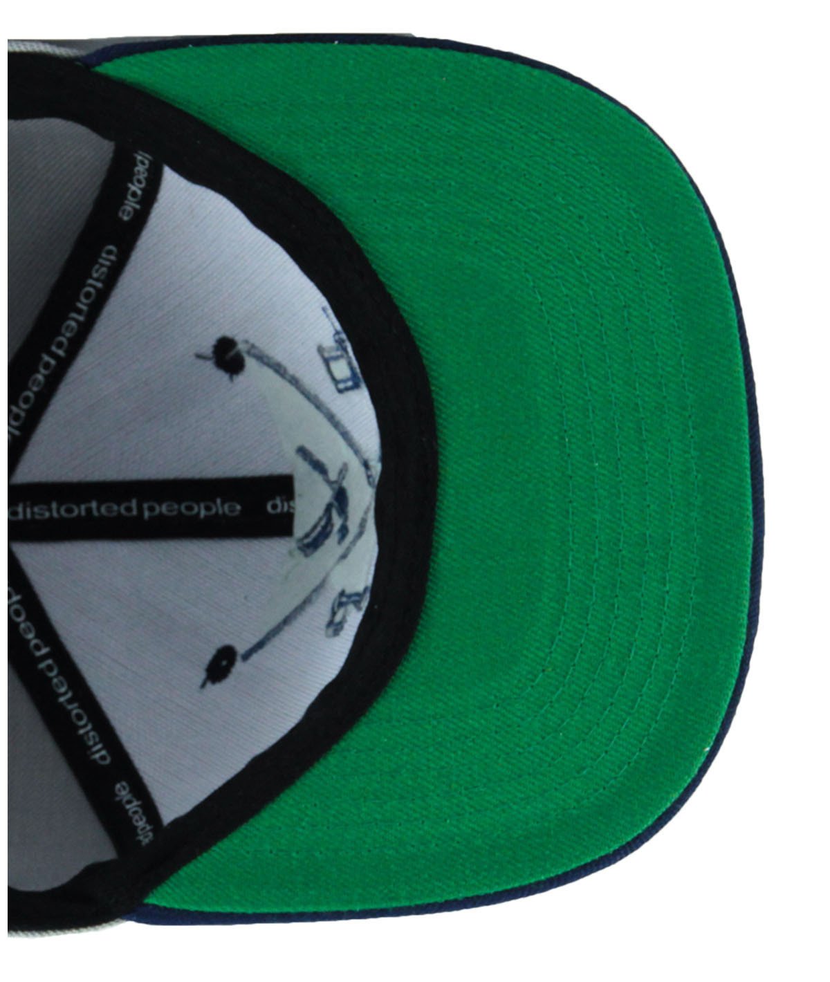 INTERSECT snapback cap by Distorted People