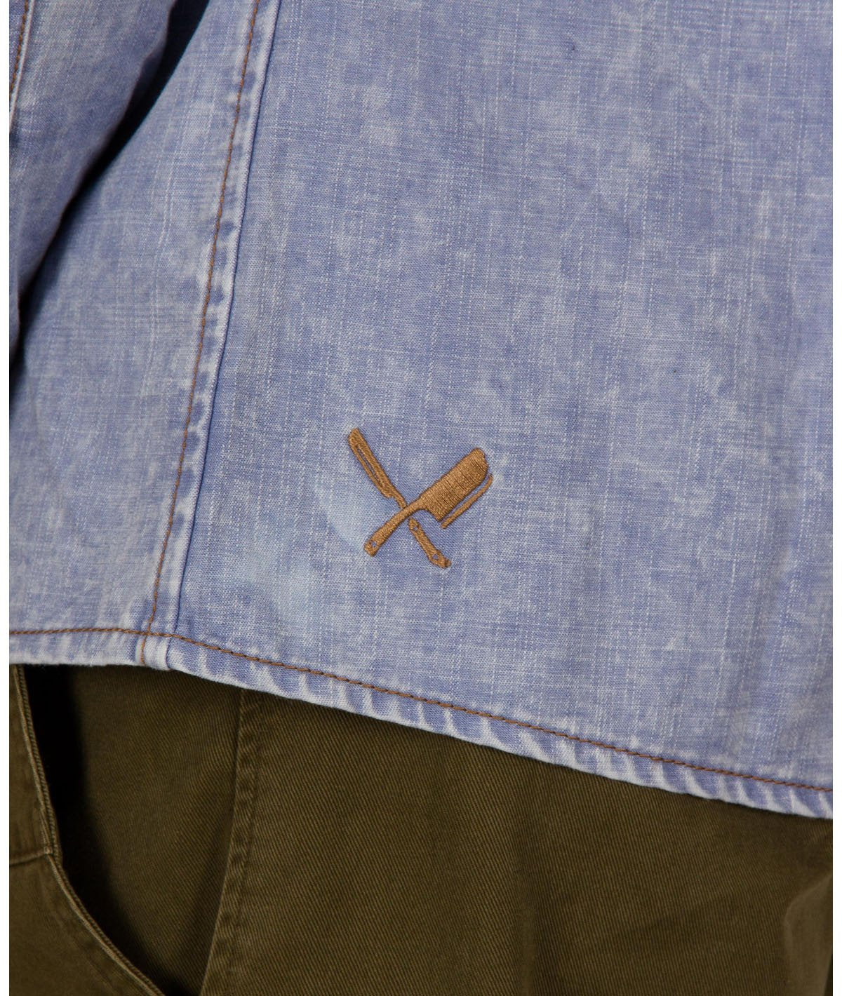 HARVEY regular fit kent collar Shirt by Distorted People