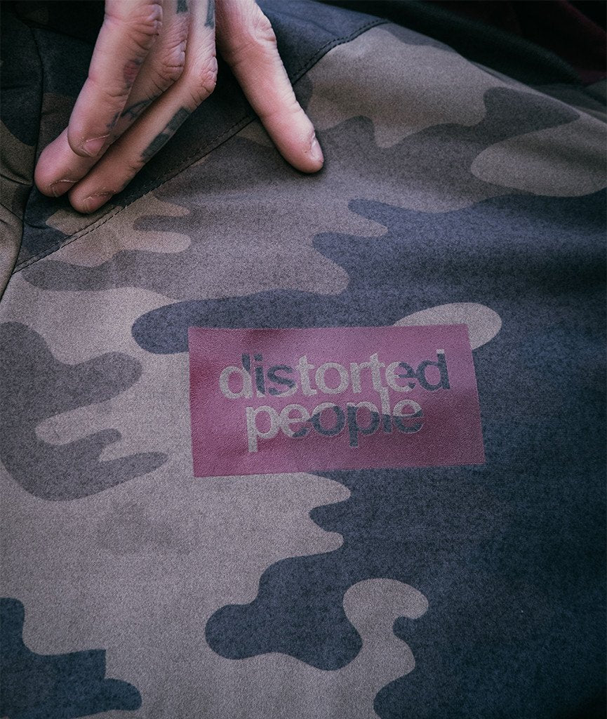 PATCH-SERIES TEAM slim cut bomber jacket by Distorted People