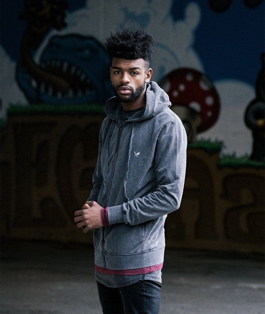 CLASSIC ZIPPER hoodie by Distorted People