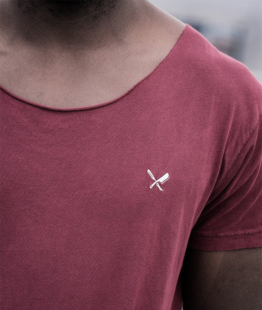 CUTTED NECK TEAM long t-shirt by Distorted People