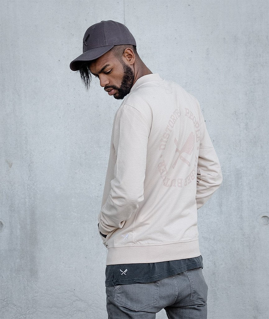 BLOUSON CIRCLE sweatshirt-jacket by Distorted People