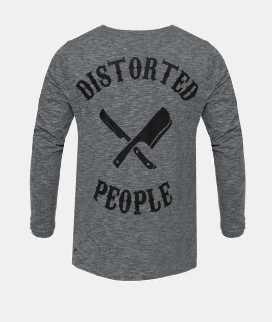 Cutted Neck Team longsleeve by Distorted People
