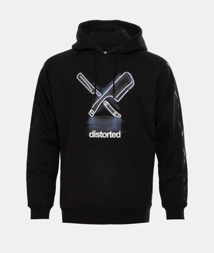 Lightning Hoodie Wide Fit hoodie by Distorted People