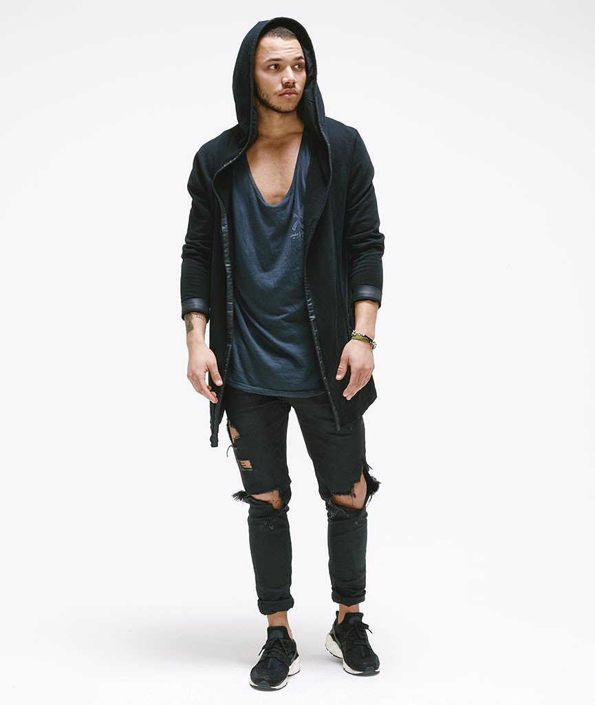 HOODIE CARDIGAN by Distorted People