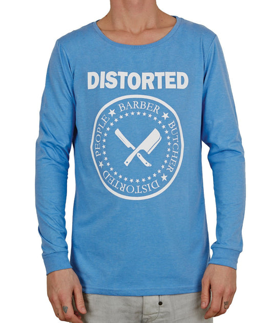 HEAD OR TAILS grand neck Longsleeve by Distorted People
