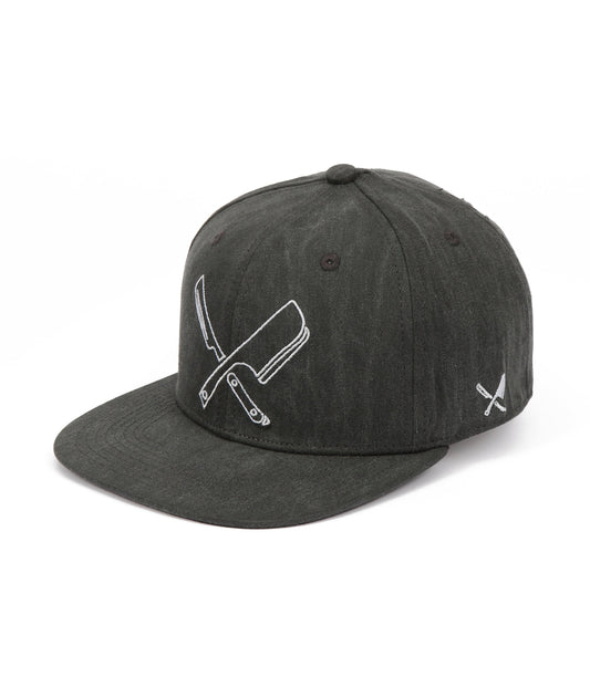 Line Blades snapback cap by Distorted People