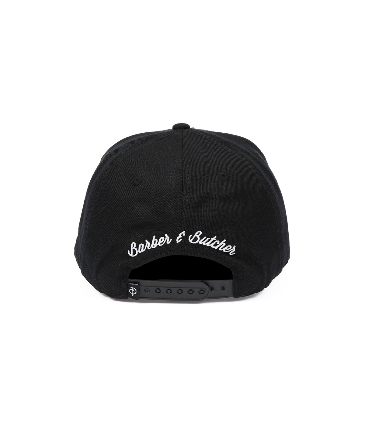 Barber & Butcher snapback cap by Distorted People