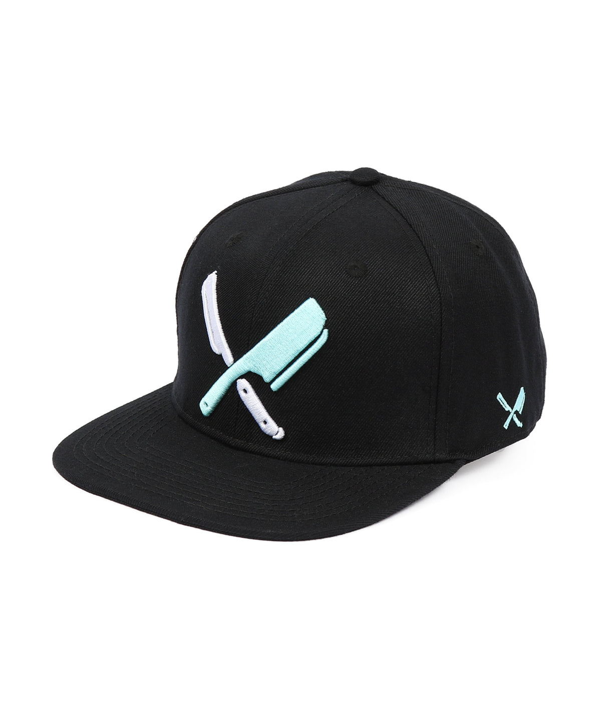 Barber & Butcher snapback cap by Distorted People