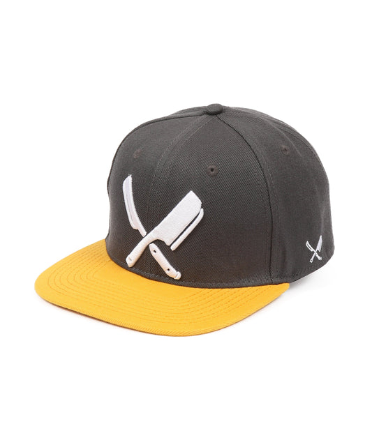 Barber & Butcher snapback cap by Distorted People