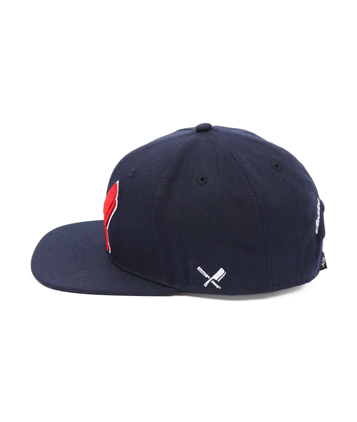 Barber & Butcher snapback cap by Distorted People