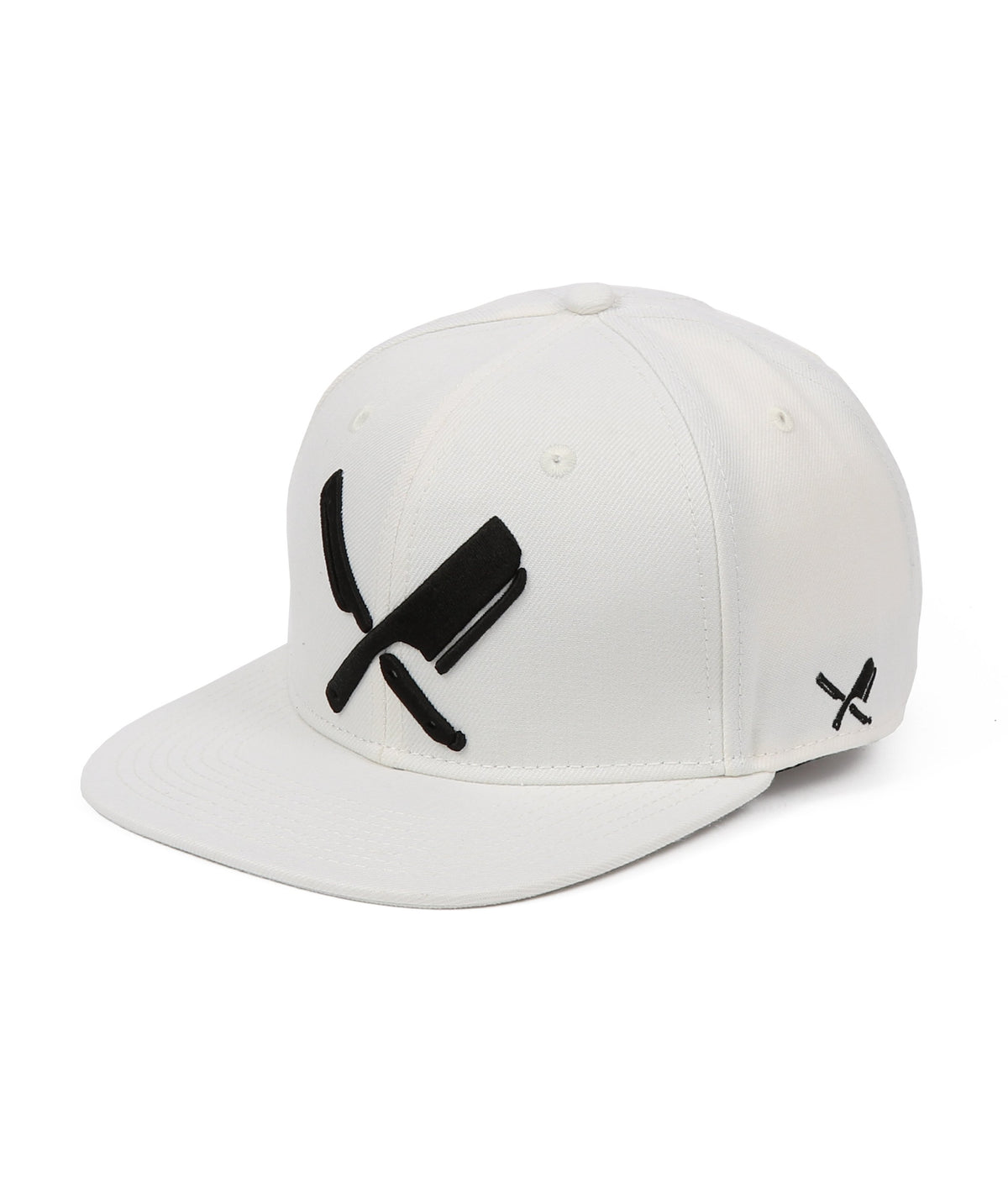 Barber & Butcher snapback cap by Distorted People