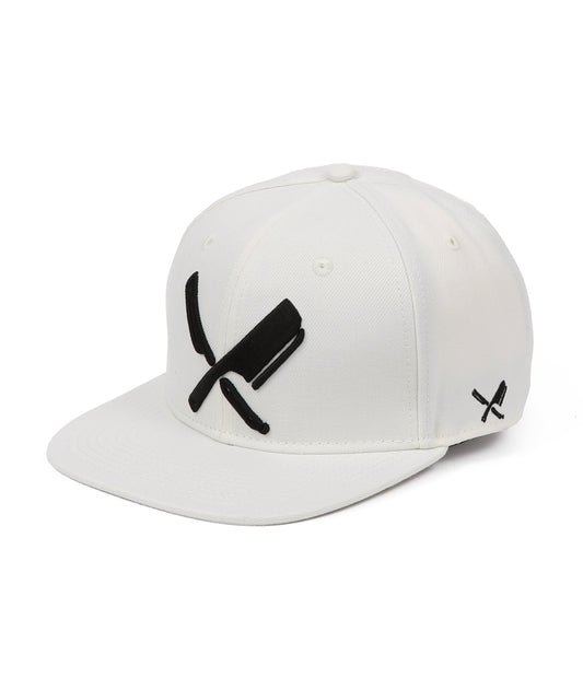 Barber & Butcher snapback cap by Distorted People