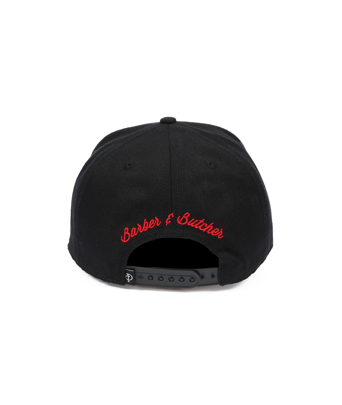 Barber & Butcher snapback cap by Distorted People