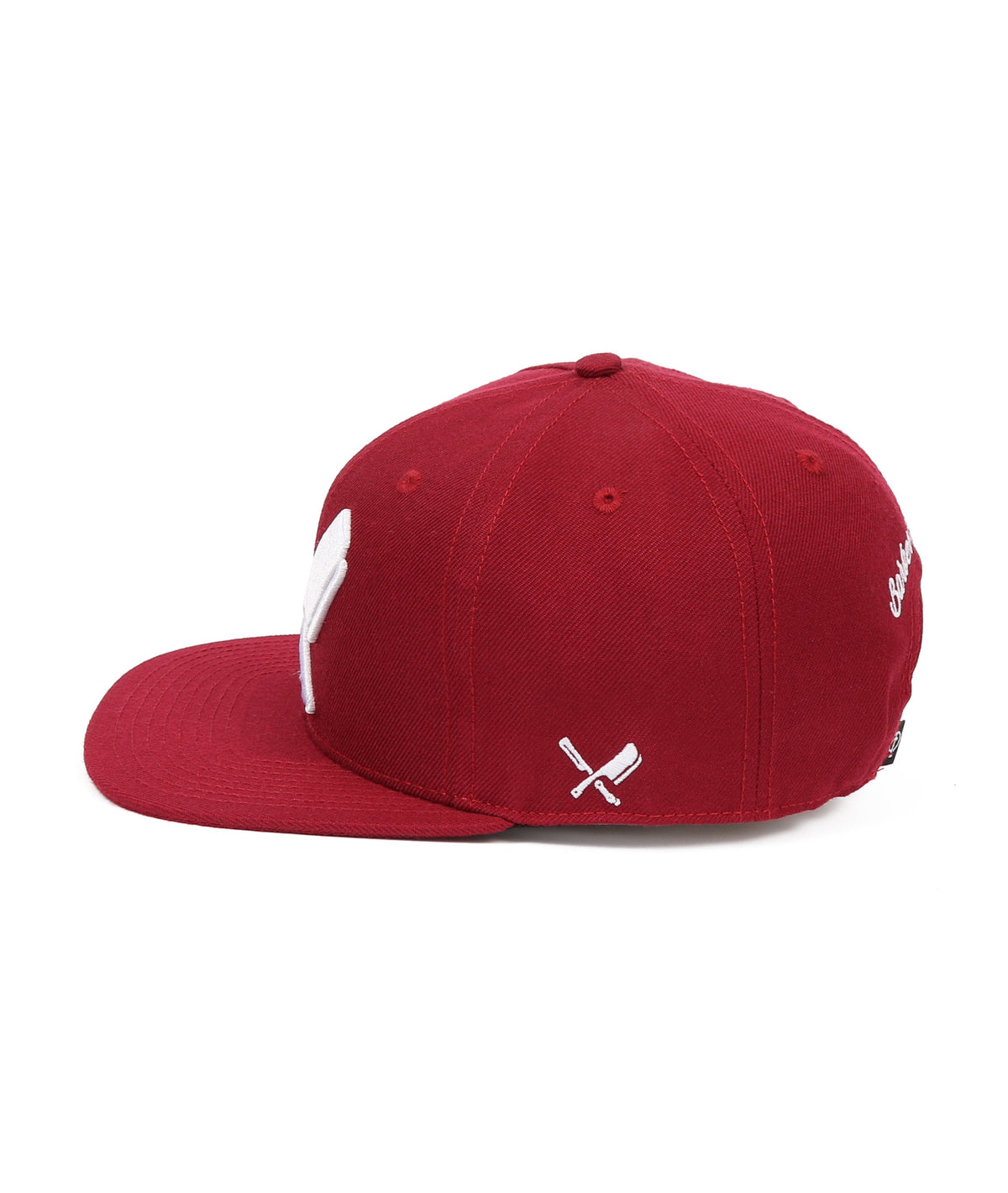 Barber & Butcher snapback cap by Distorted People